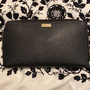 Kate spade wallet black